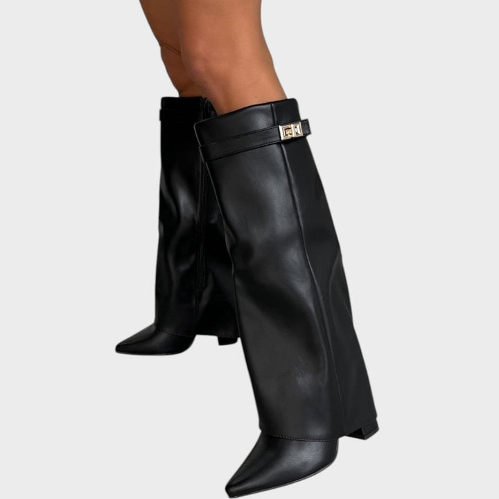 Vellandra | Women's Genuine Leather Tall Boots