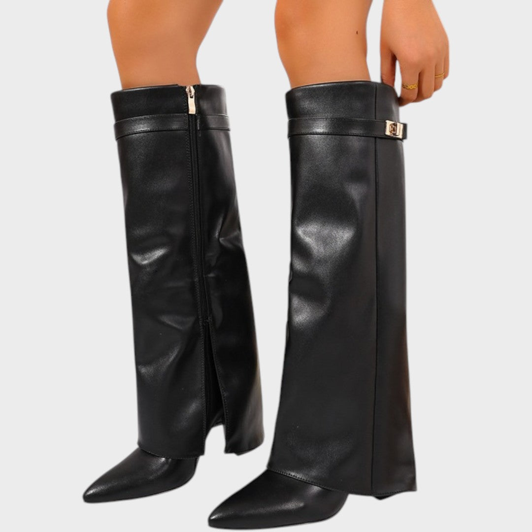 Vellandra | Women's Genuine Leather Tall Boots
