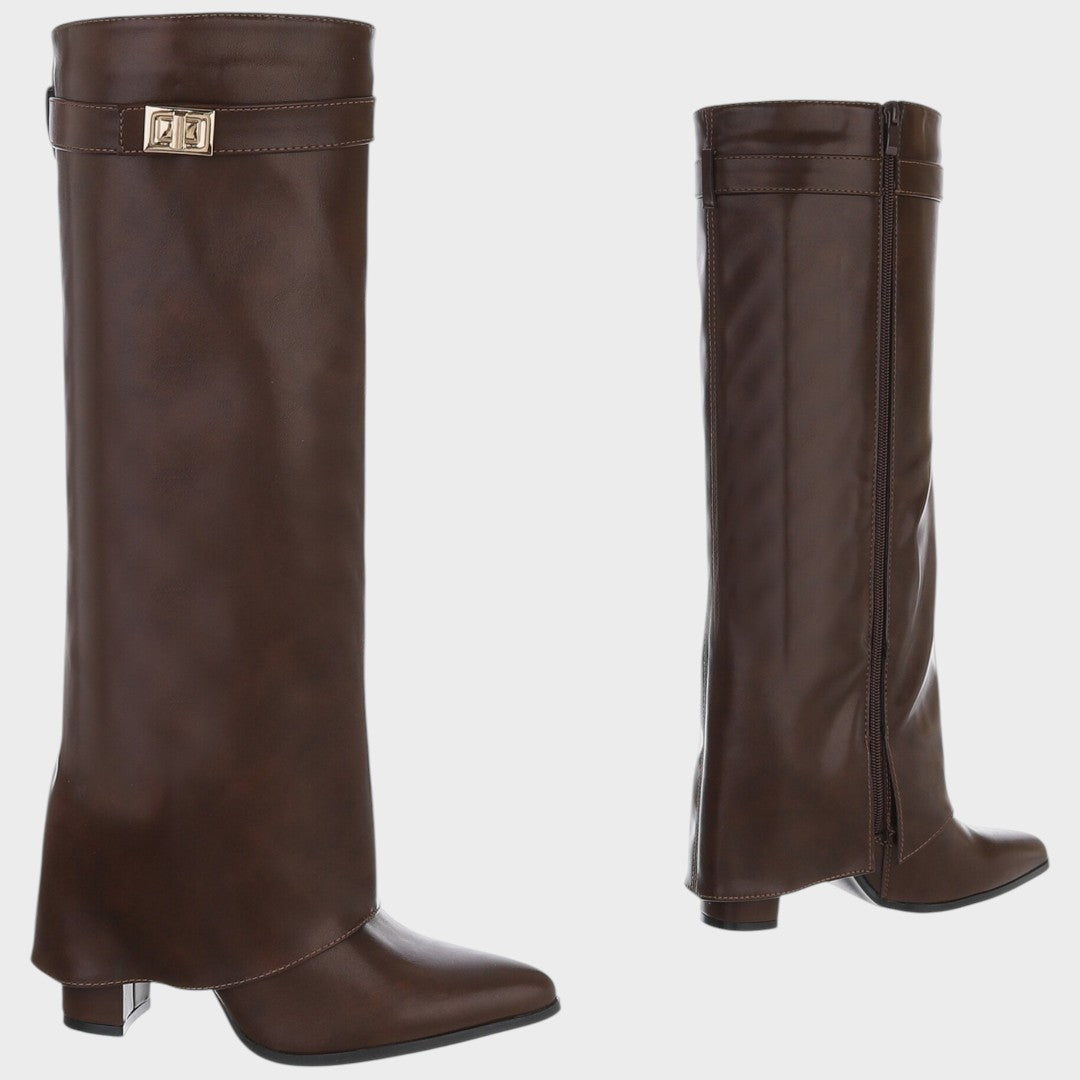 Vellandra | Women's Genuine Leather Tall Boots