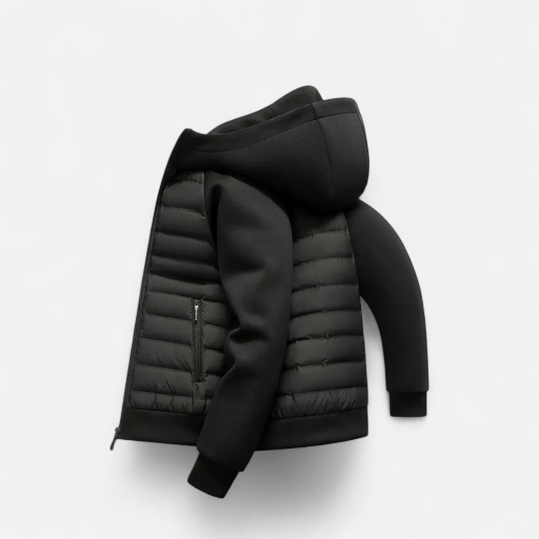 Norvex | Men's Diamond-Quilted Hooded Winter Jacket