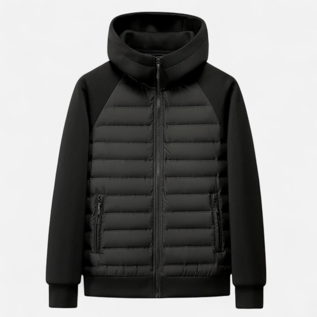 Norvex | Men's Diamond-Quilted Hooded Winter Jacket