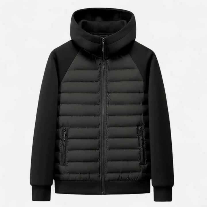 Norvex | Men's Diamond-Quilted Hooded Winter Jacket
