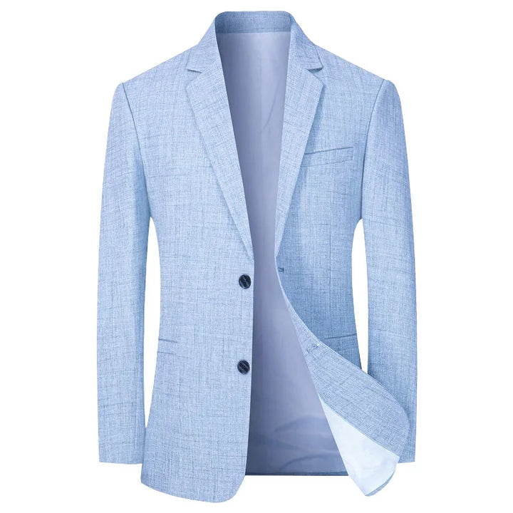 Elvarden | Men's Lightweight Slim-Fit Linen-Blend Blazer