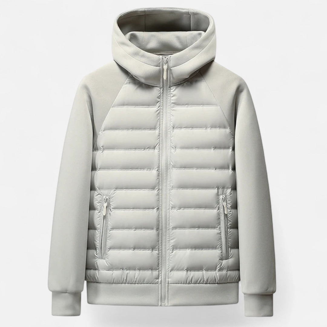 Norvex | Men's Diamond-Quilted Hooded Winter Jacket