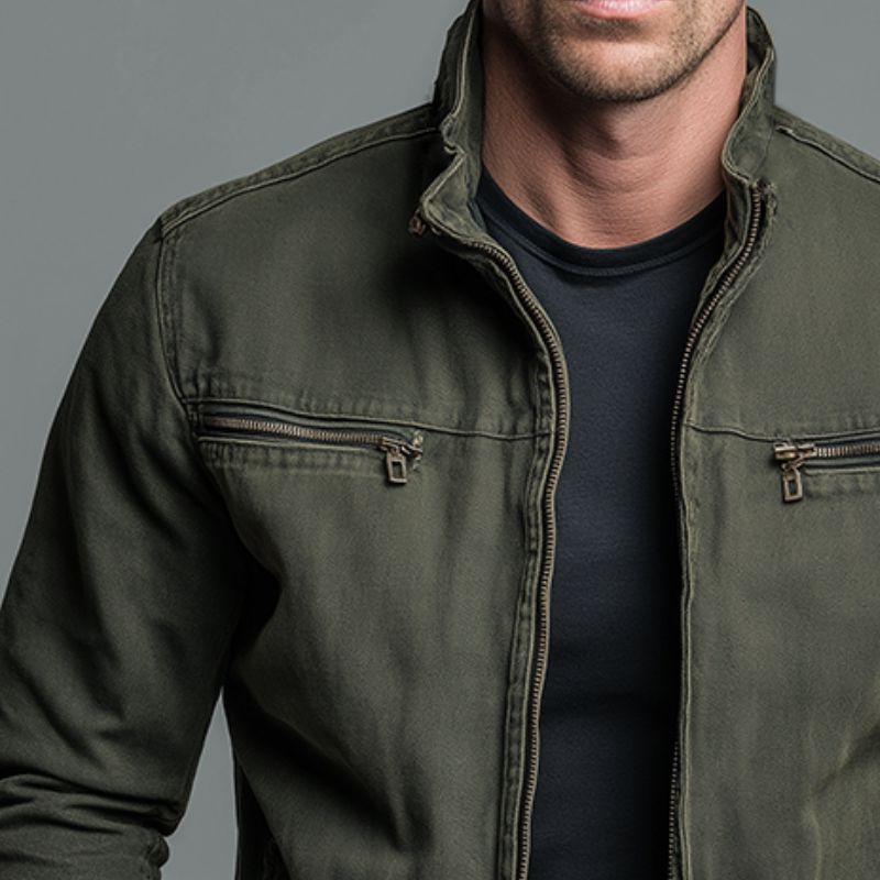 Caldrick | Men's Classic Structured Cotton Jacket