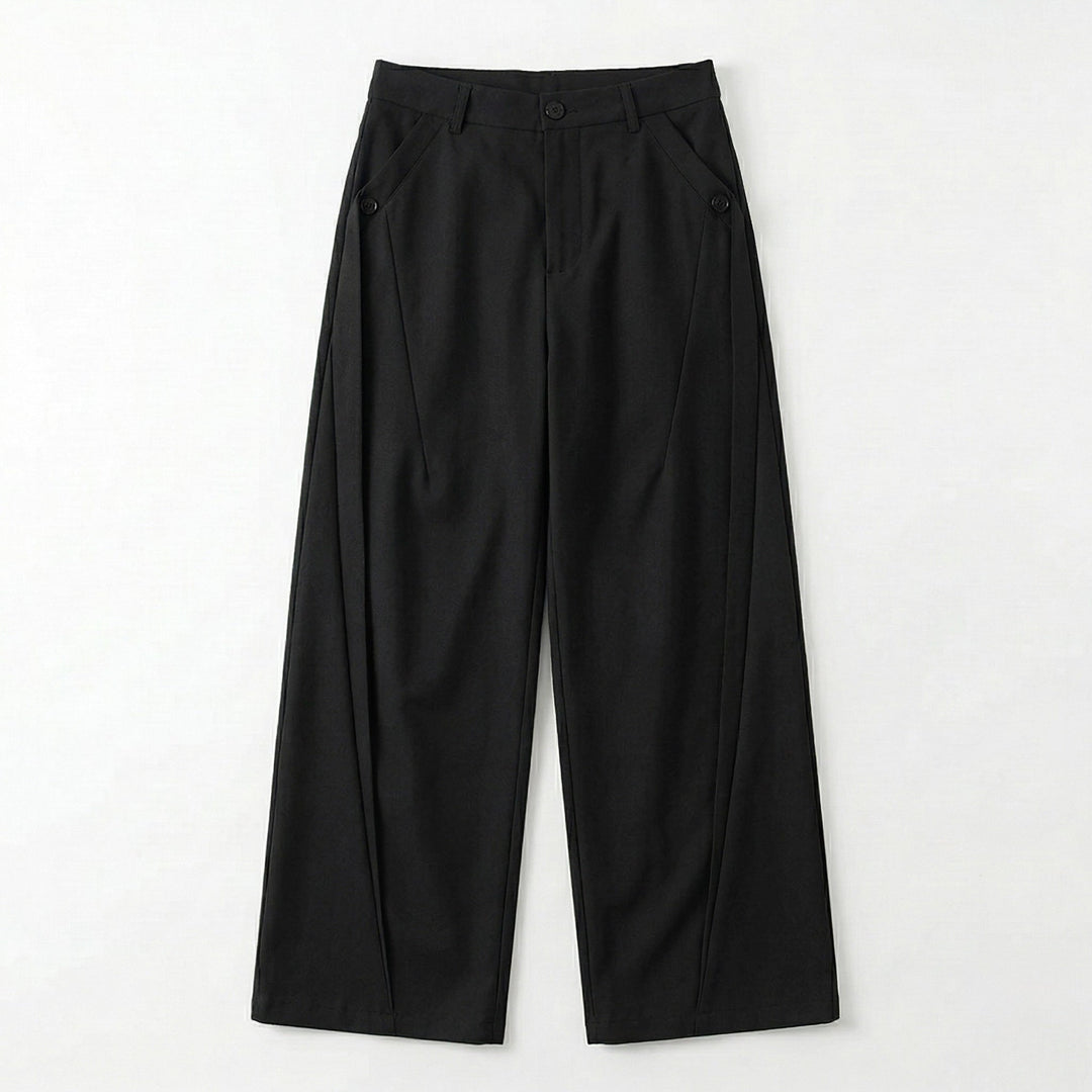 Alina | Women’s Relaxed Wide-Leg Trousers