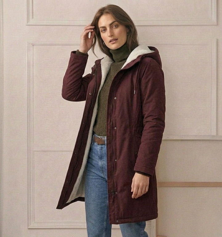 Norvella | Women’s Waterproof Sherpa Fleece-Lined Parka Jacket