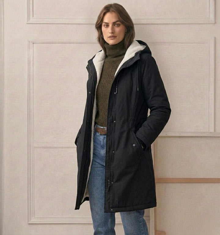 Norvella | Women’s Waterproof Sherpa Fleece-Lined Parka Jacket