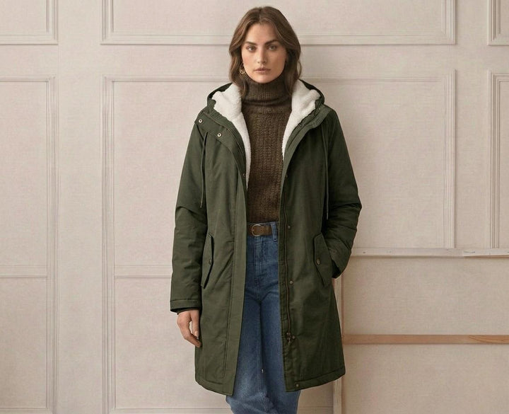 Norvella | Women’s Waterproof Sherpa Fleece-Lined Parka Jacket