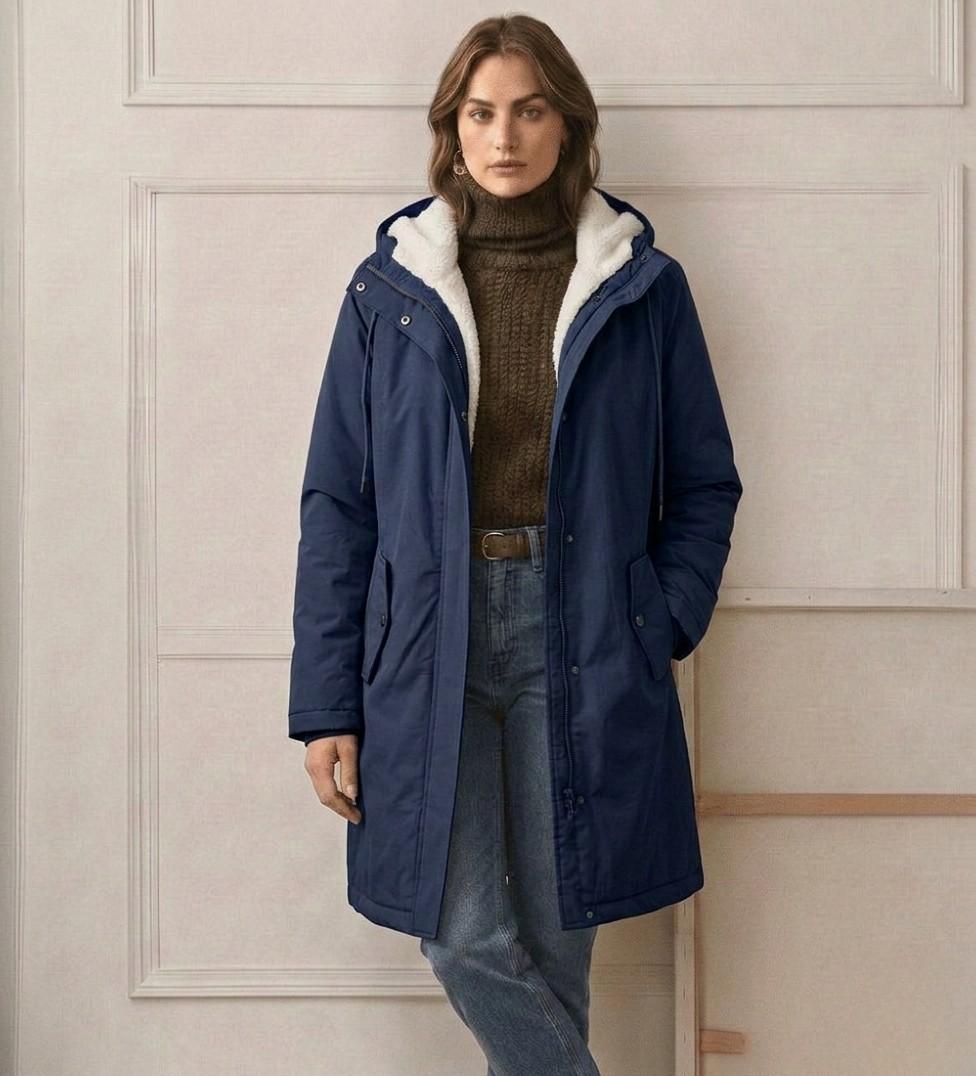 Norvella | Women’s Waterproof Sherpa Fleece-Lined Parka Jacket