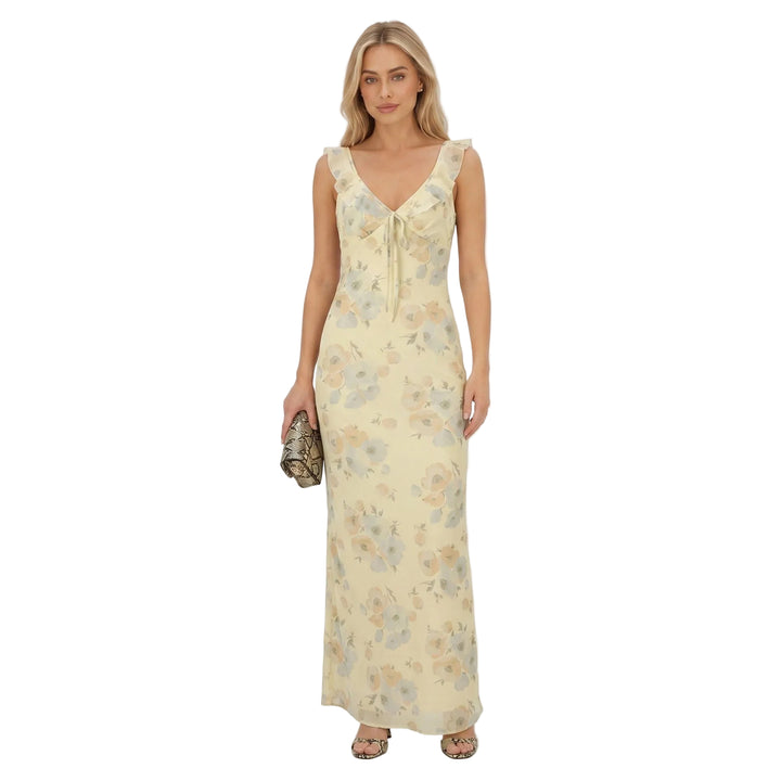 Aurelia | Women’s Floral V-Neck Maxi Dress