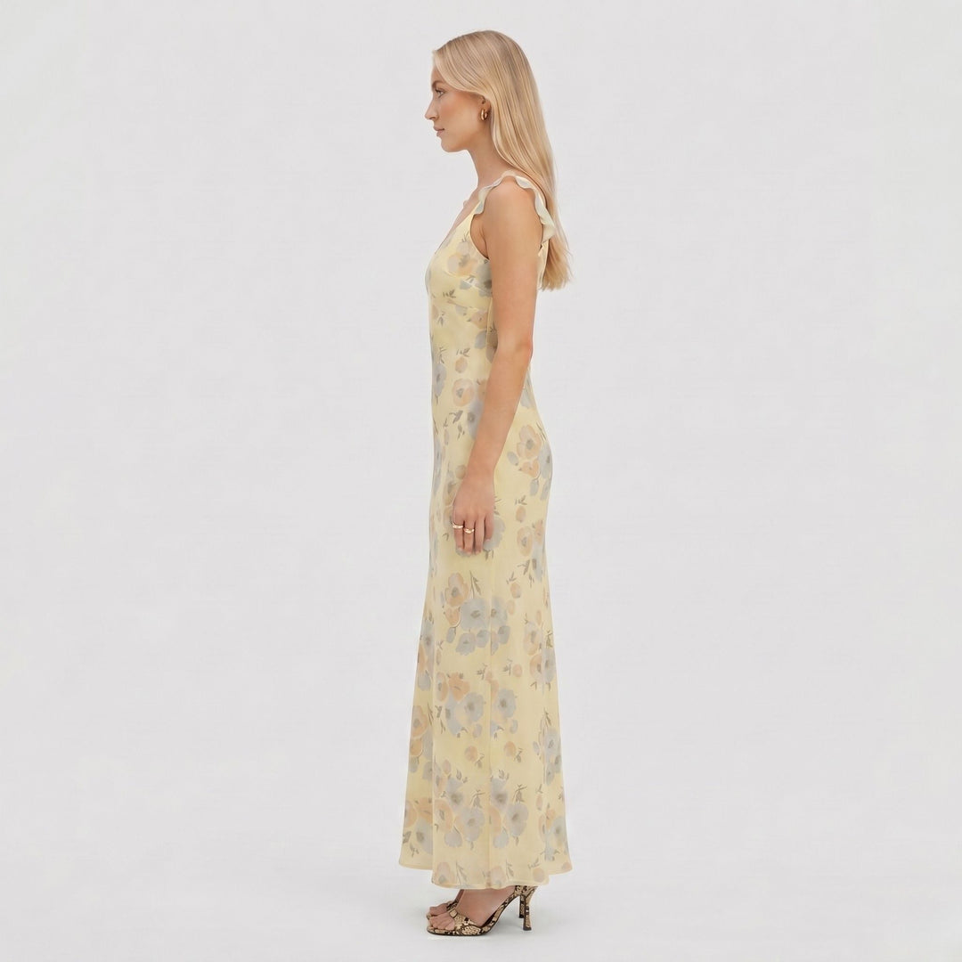 Aurelia | Women’s Floral V-Neck Maxi Dress