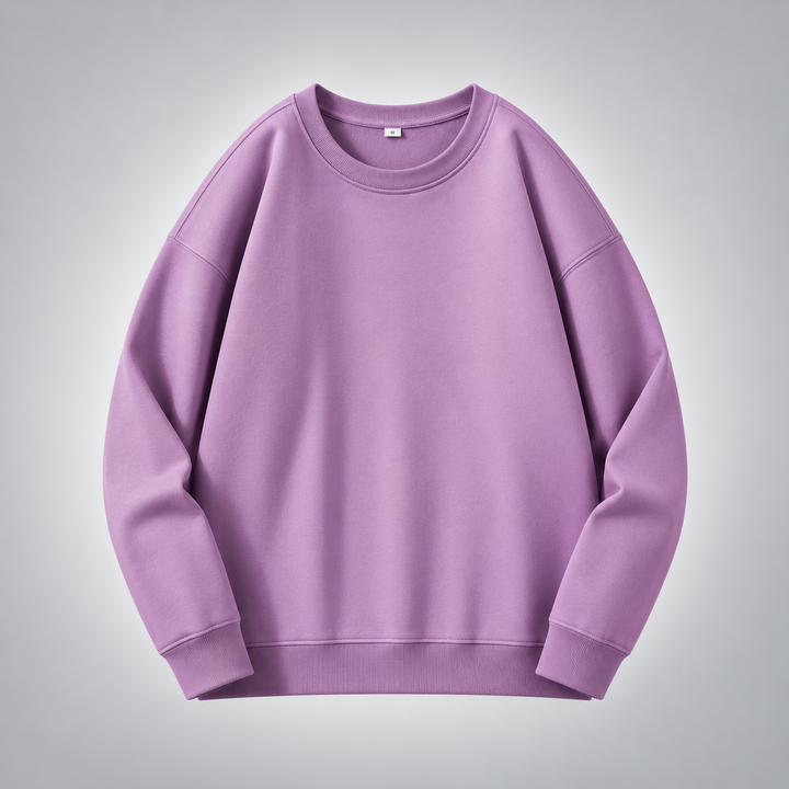 Coselina | Women's Oversized Crew Neck Sweatshirt – Relaxed Drop-Shoulder Casual Pullover 3