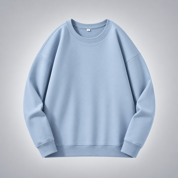 Coselina | Women's Oversized Crew Neck Sweatshirt – Relaxed Drop-Shoulder Casual Pullover 4