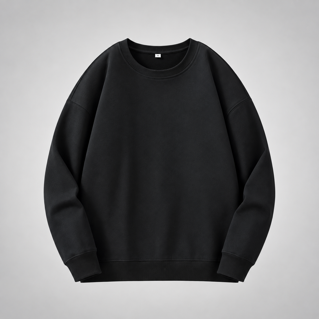 Coselina | Women's Oversized Crew Neck Sweatshirt – Relaxed Drop-Shoulder Casual Pullover 2