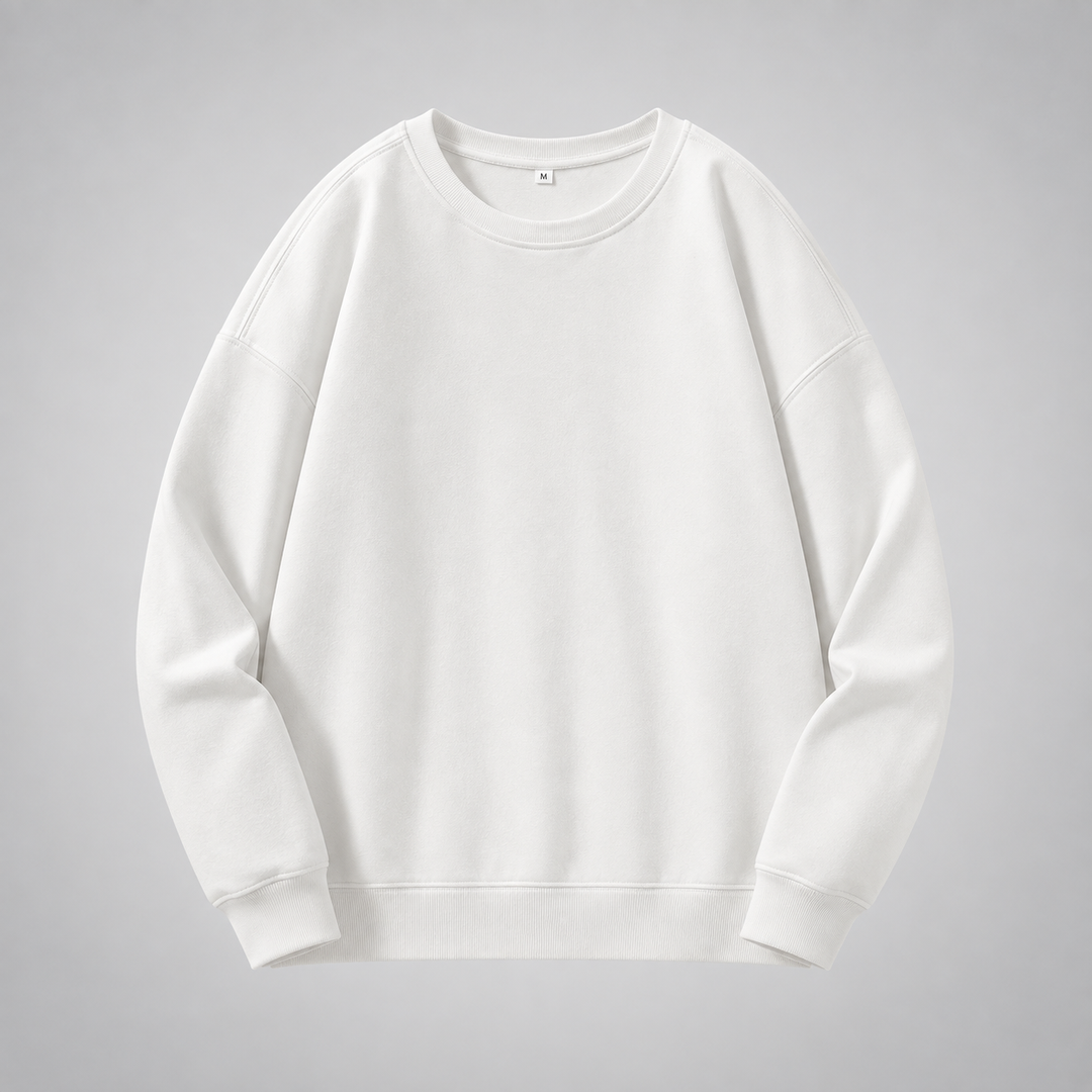 Coselina | Women's Oversized Crew Neck Sweatshirt – Relaxed Drop-Shoulder Casual Pullover 6