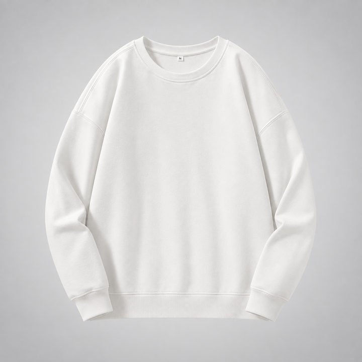 Coselina | Women's Oversized Crew Neck Sweatshirt – Relaxed Drop-Shoulder Casual Pullover 6