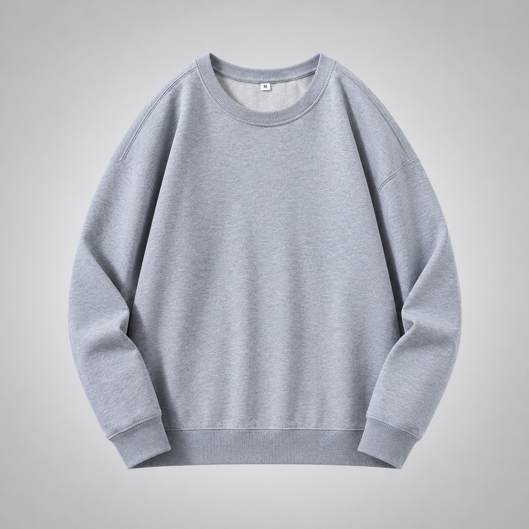 Coselina | Women's Oversized Crew Neck Sweatshirt – Relaxed Drop-Shoulder Casual Pullover 9
