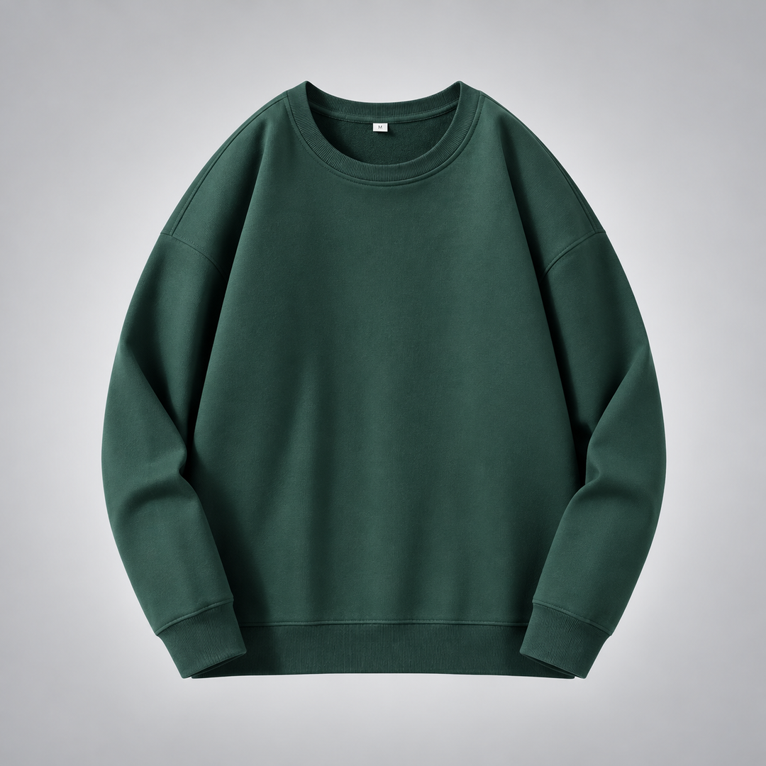 Coselina | Women's Oversized Crew Neck Sweatshirt – Relaxed Drop-Shoulder Casual Pullover 11