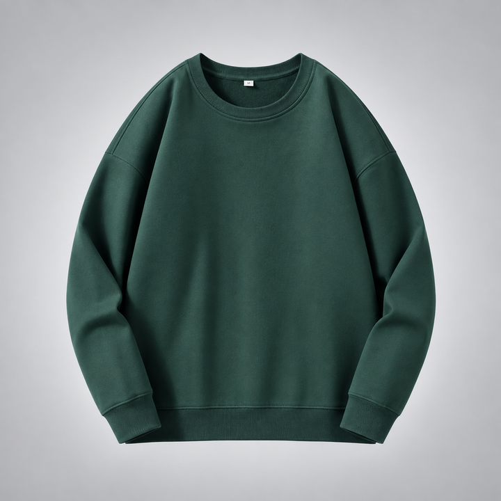 Coselina | Women's Oversized Crew Neck Sweatshirt – Relaxed Drop-Shoulder Casual Pullover 11