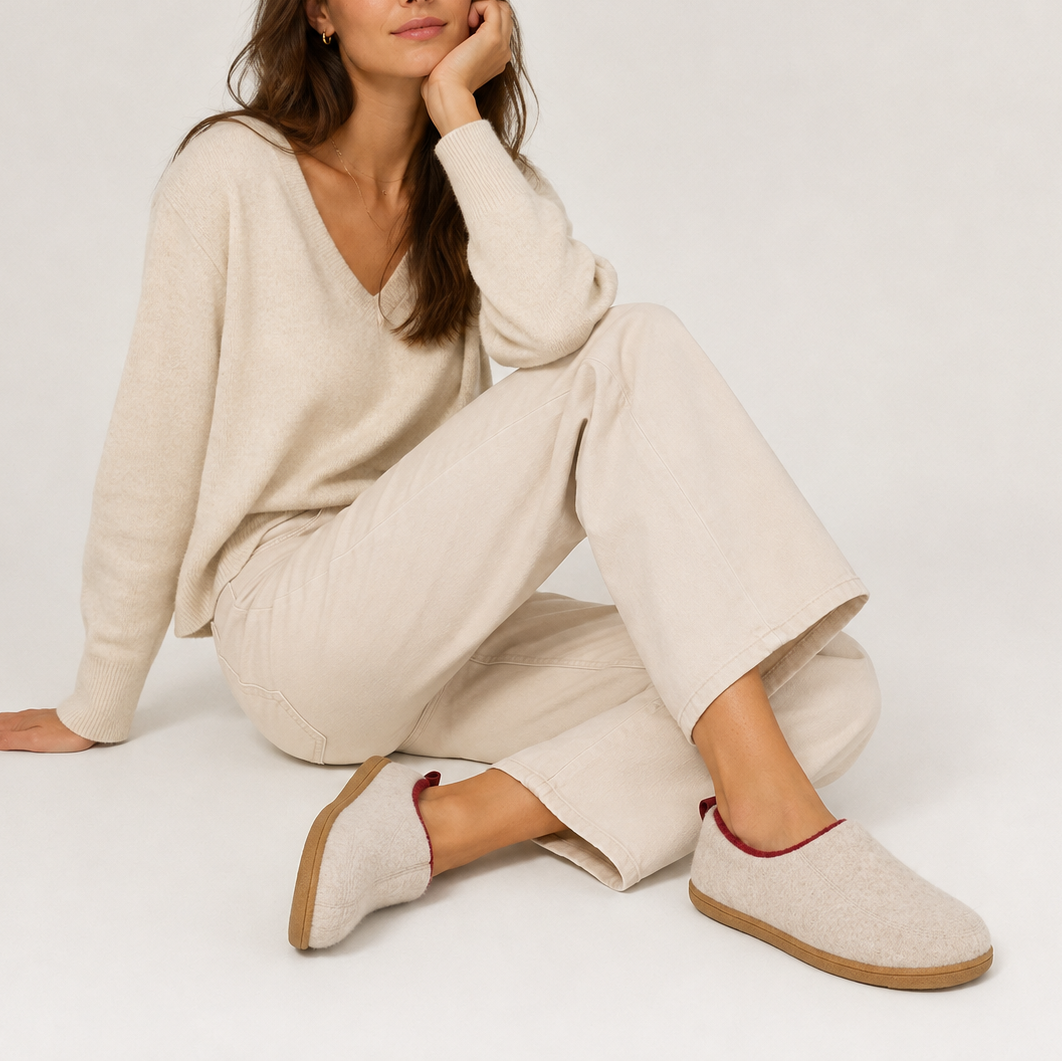 Cosvane | Unisex Orthopaedic Fleece-Lined Supportive Slippers