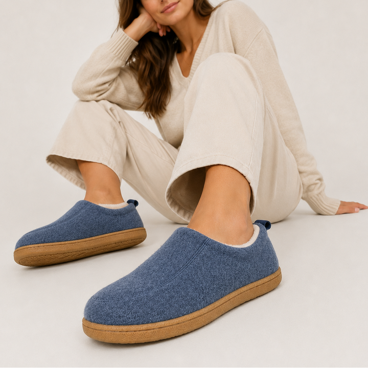 Cosvane | Unisex Orthopaedic Fleece-Lined Supportive Slippers
