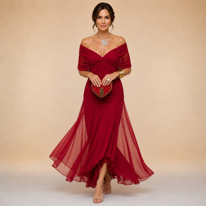 Aurelith | Women's Elegant Floor-Length Maxi Party Dress