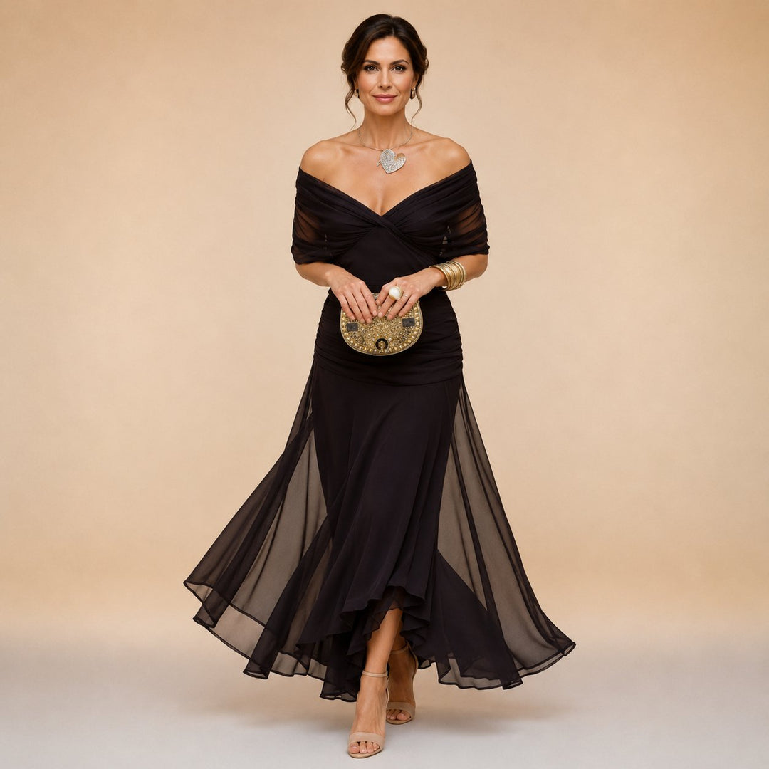 Aurelith | Women's Elegant Floor-Length Maxi Party Dress