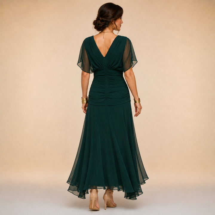Aurelith | Women's Elegant Floor-Length Maxi Party Dress