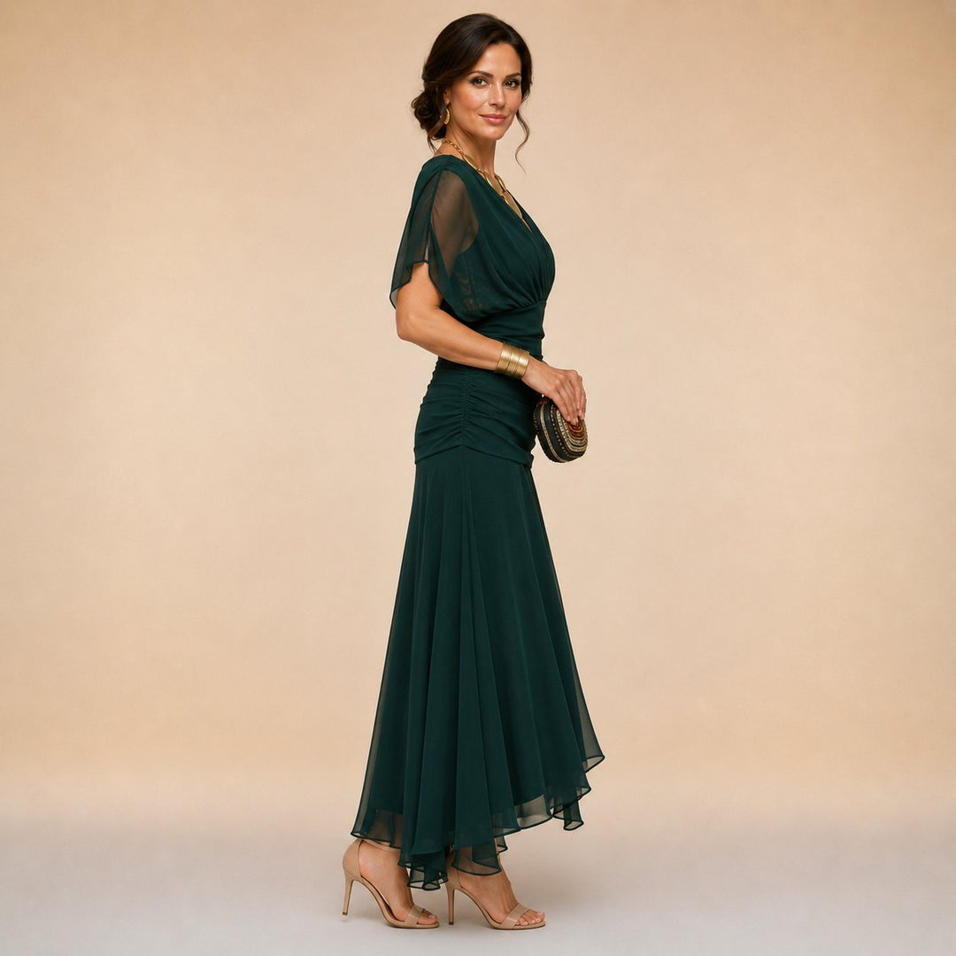Aurelith | Women's Elegant Floor-Length Maxi Party Dress