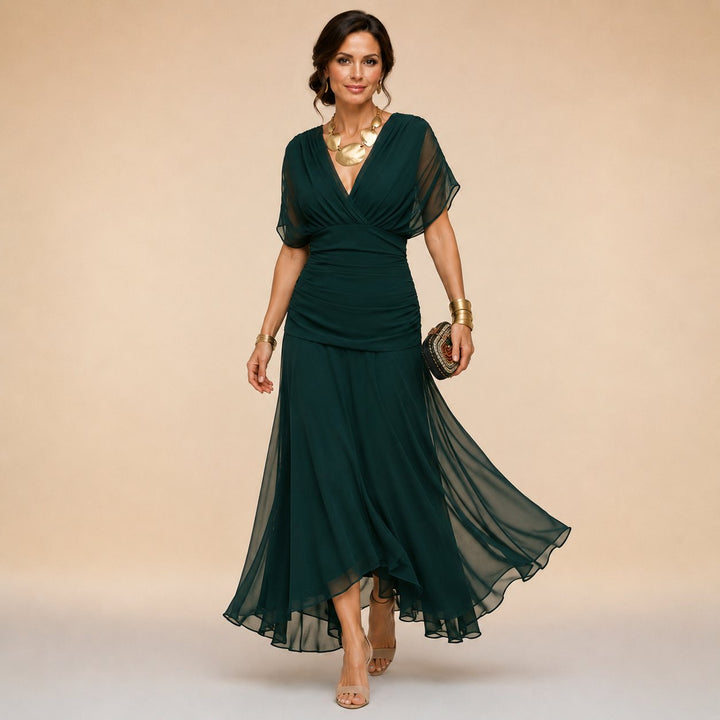 Aurelith | Women's Elegant Floor-Length Maxi Party Dress