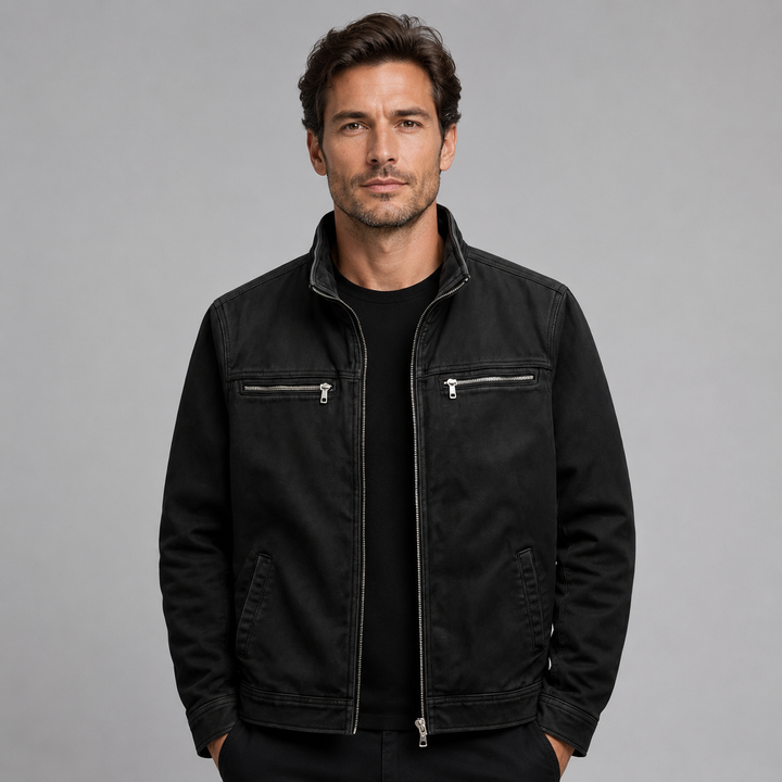 Caldrick | Men's Classic Structured Cotton Jacket