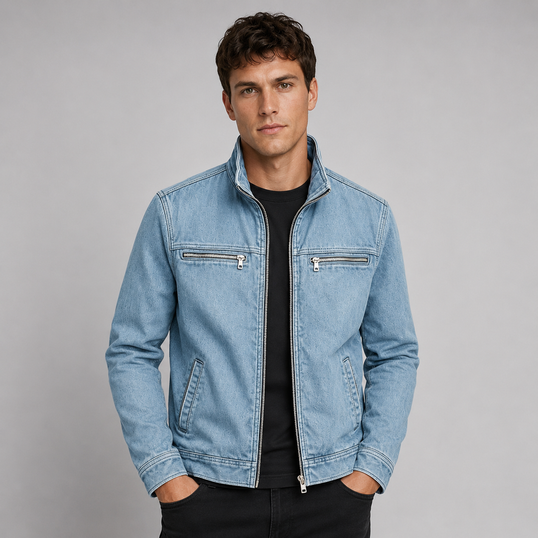 Caldrick | Men's Classic Structured Cotton Jacket