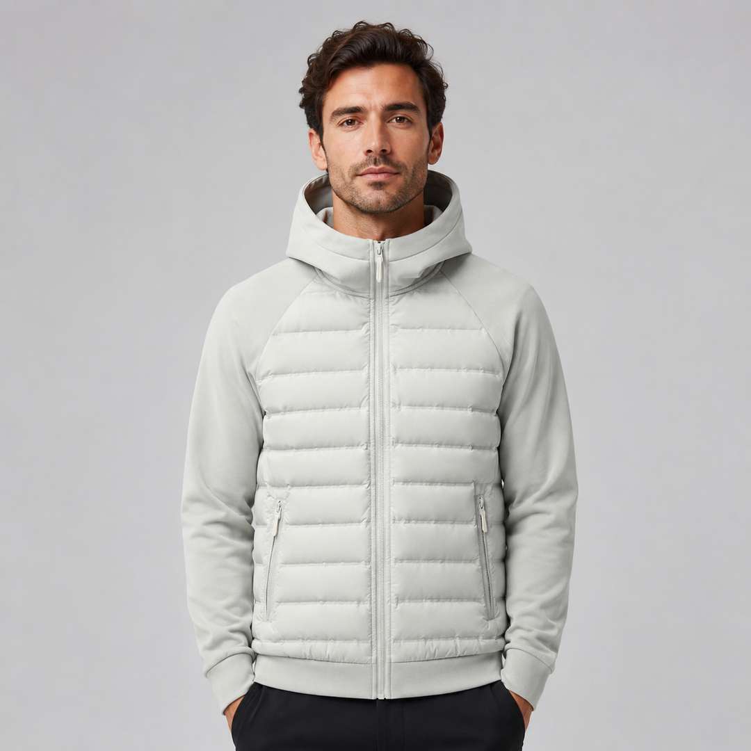 Norvex | Men's Diamond-Quilted Hooded Winter Jacket