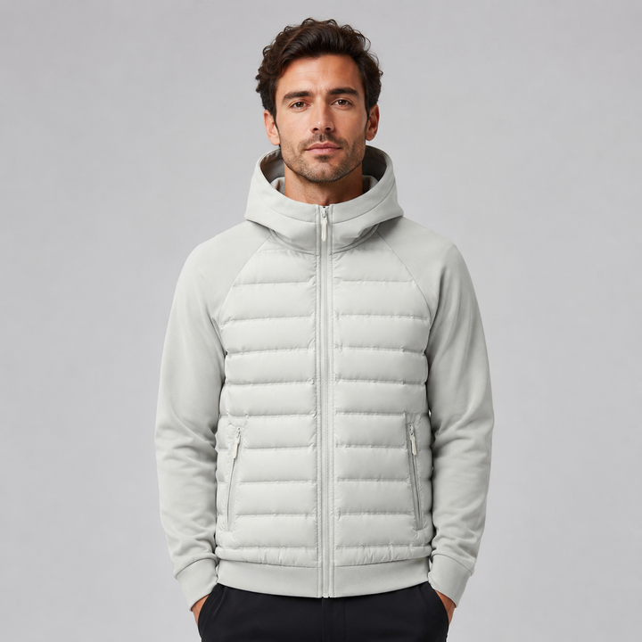 Norvex | Men's Diamond-Quilted Hooded Winter Jacket