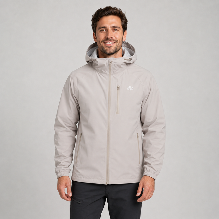 Aerwick | Men’s Lightweight Water-Resistant Hooded Rain Jacket