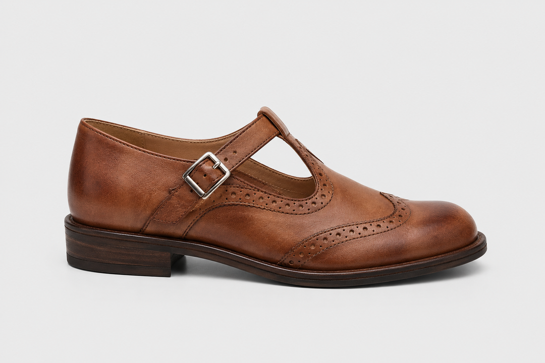 Marivelle | Women's Elegant Mary Jane Shoes – Classic Adjustable Buckle Strap Footwear 2