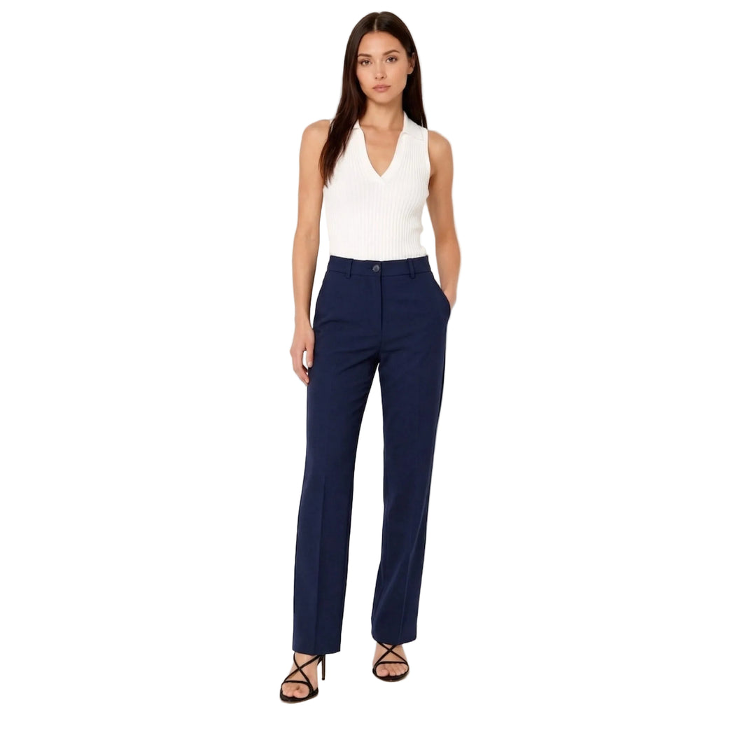 Elara | Women’s High-Waisted Tailored Trousers