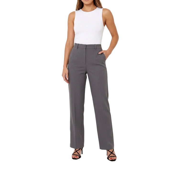 Elara | Women’s High-Waisted Tailored Trousers