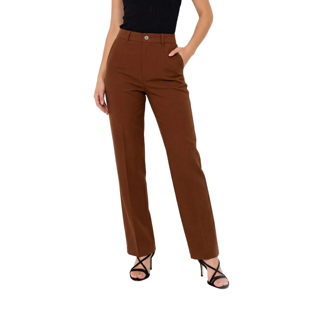 Elara | Women’s High-Waisted Tailored Trousers
