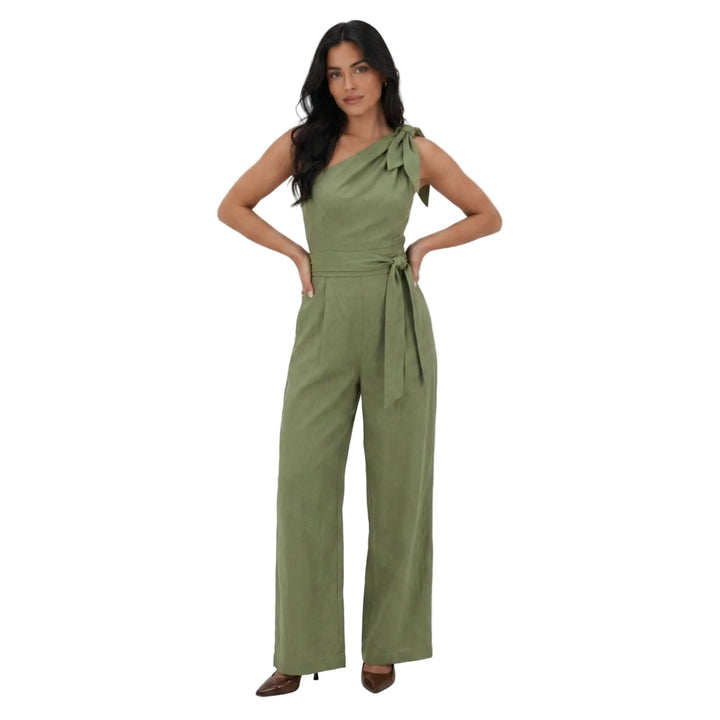 Elowen | Women’s Relaxed Tie-Waist Jumpsuit