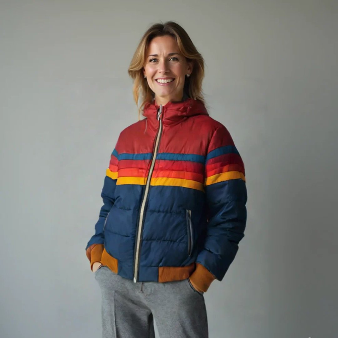 Vintessa | Women's Vintage-Inspired Zip-Up Jacket