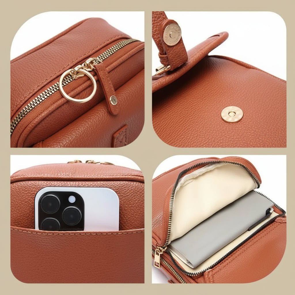 Velmoria | Women's Compact Anti-Theft Crossbody Shoulder Bag 6
