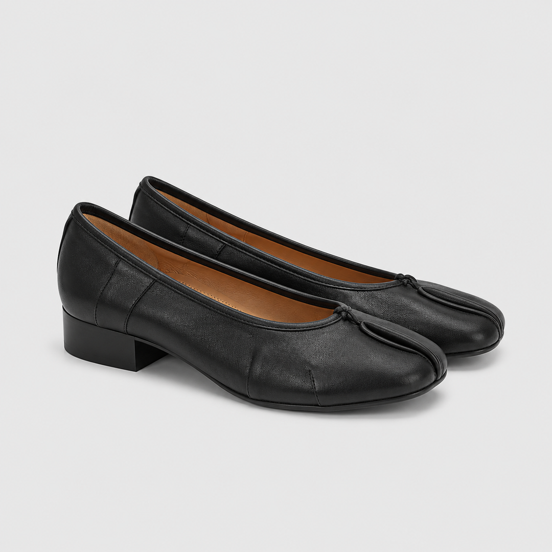 Elowyn | Women's Elegant Bow Ballet Flats – Round-Toe Lightweight Slip-On Shoes 1