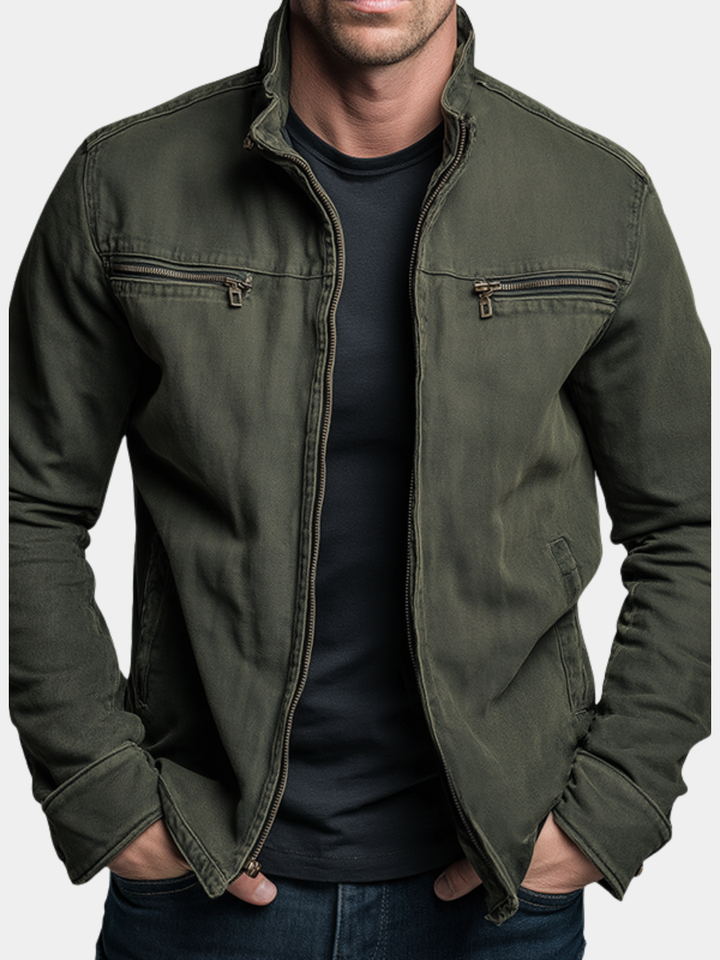 Caldrick | Men's Classic Structured Cotton Jacket