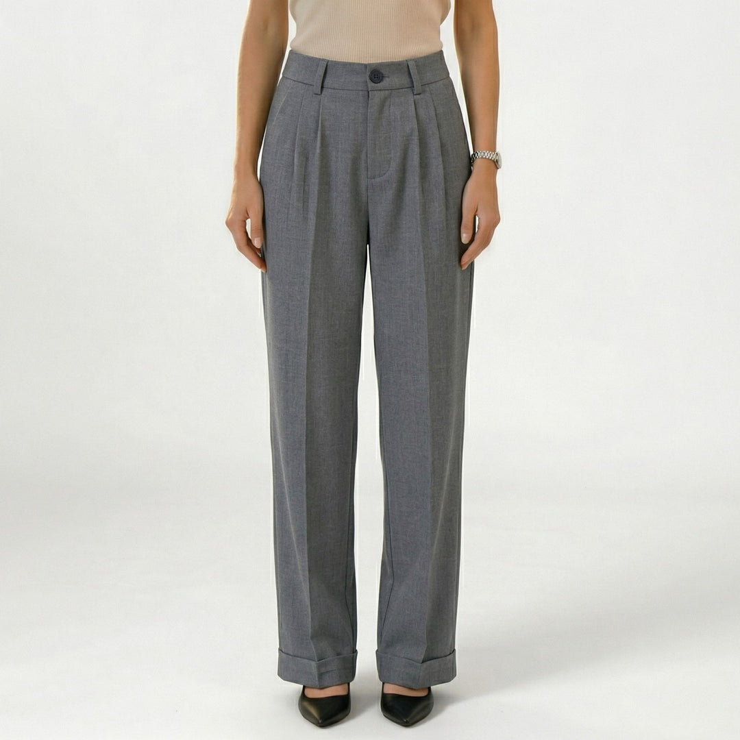 Léonie | Women’s Lightweight Straight-Leg Trousers