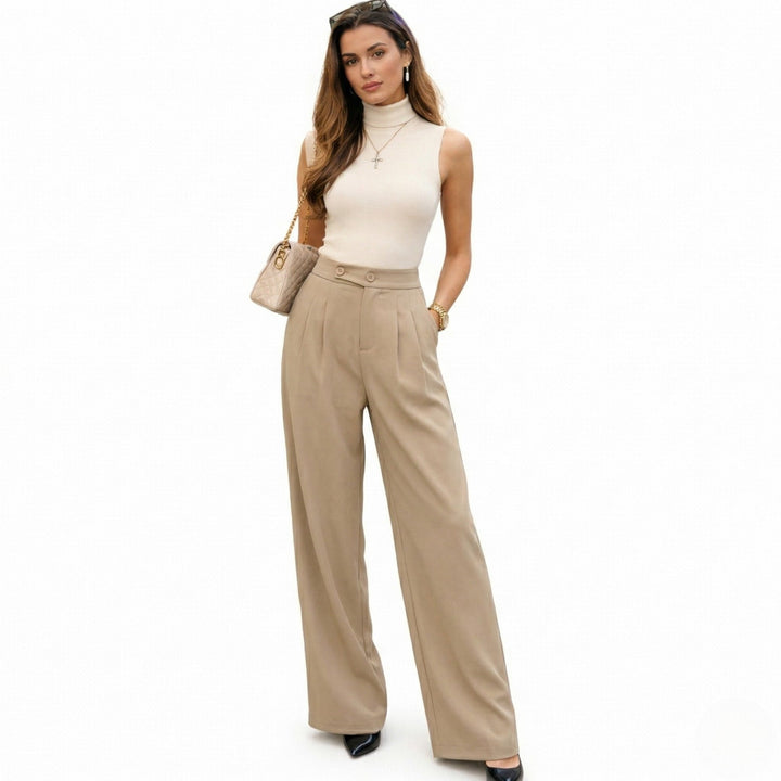 Mirelle | Women’s Relaxed Straight-Leg Trousers