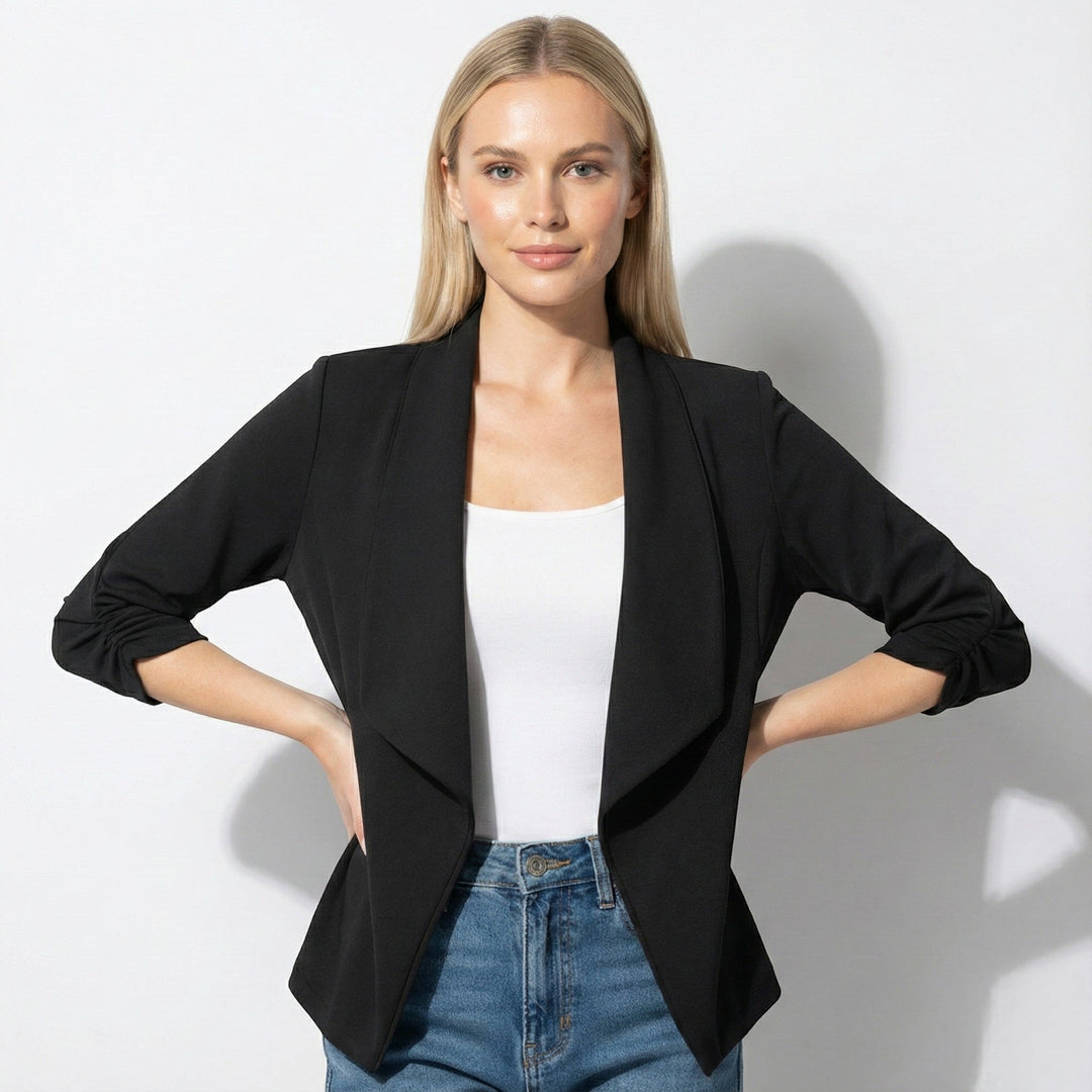 Velmara | Women’s Elegant Open-Front Blazer