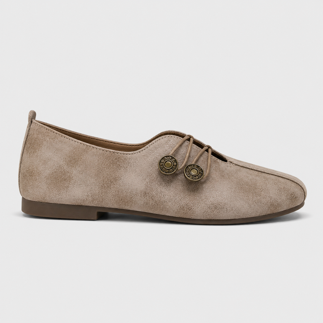 Suvella | Women's Suede-Effect Slip-On Loafers – Lightweight Comfortable Casual Shoes 3