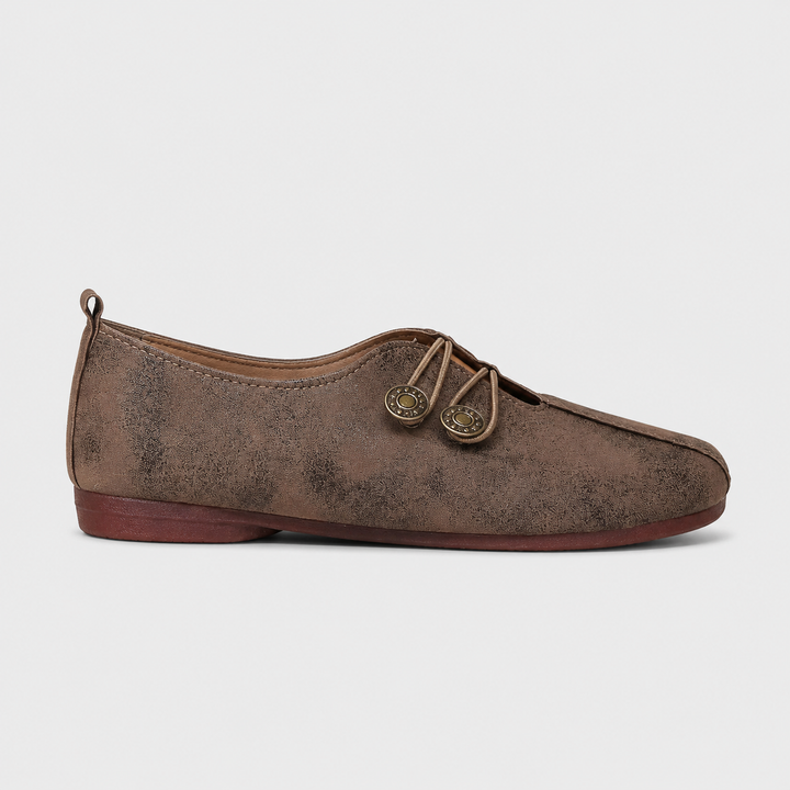 Suvella | Women's Suede-Effect Slip-On Loafers – Lightweight Comfortable Casual Shoes 5
